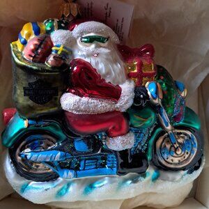 Christopher Radko Harley Davidson Ornament